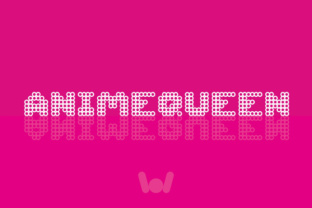 Animequeen: A Vintage-Inspired Font for Creative Products