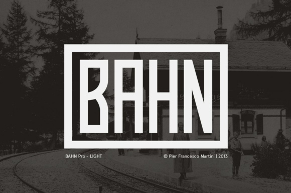 Bahn Pro Light: A Premium Display Font for Modern Marketers