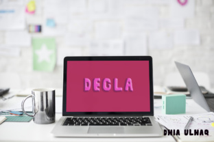 Degla Font: The Handmade Touch for Your Creative Products