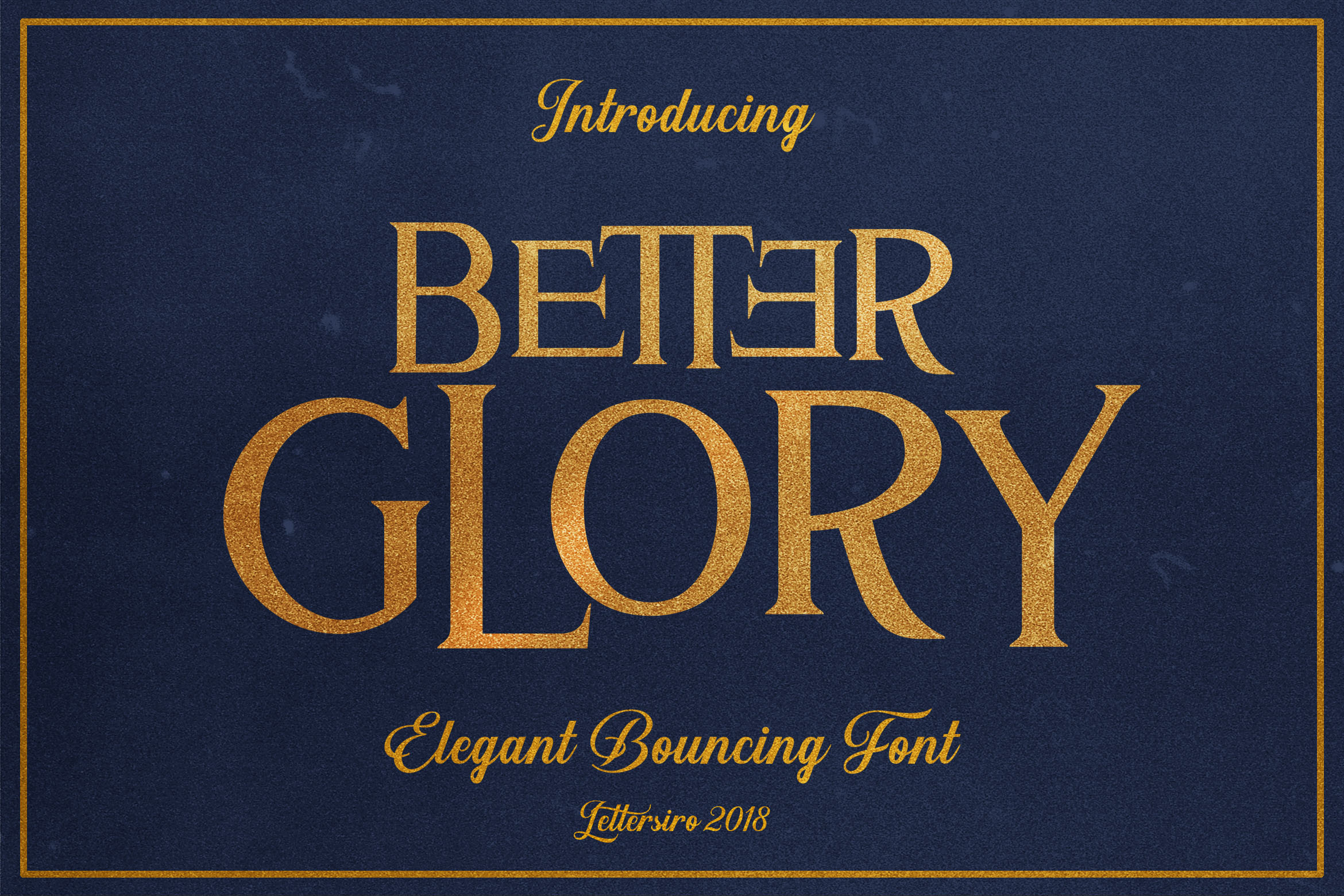 Discover Better Glory: A Vintage Serif Font for Web Design