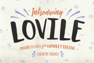 Discover Lovile: A Handcrafted Font for Editorial Charm