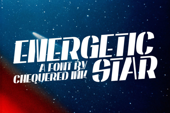 Energetic Star Font Review: A Sci-Fi Display Gem