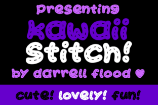 Enhance Your Brand with Kawaii Stitch Font