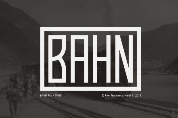 Enhance Your Campaigns with Bahn Pro Thin Font