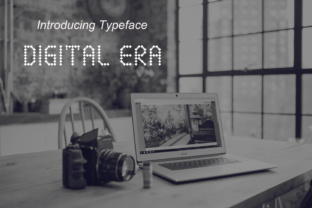 Exploring Digital Era: A Futuristic Typeface for Modern Publishing