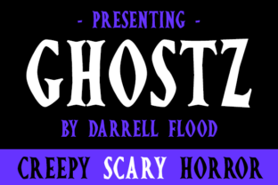 Ghostz: A Spooky Yet Stylish Display Font