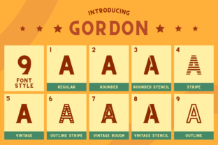Gordon: A Versatile Font for Eye-Catching Campaigns