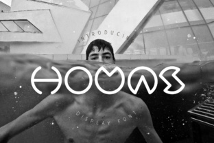 Homas: A Unique Circular Font for Modern Editorial Design