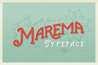 Marema: The Perfect Vintage Font for Eye-Catching Branding