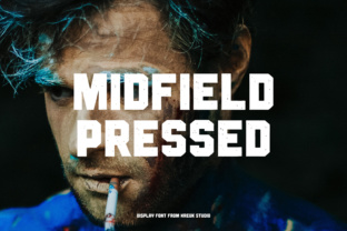 Midfield Pressed: A Bold and Versatile Font for Editorial Design