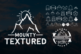 Mounty Textured: A Versatile Font for Creative Branding