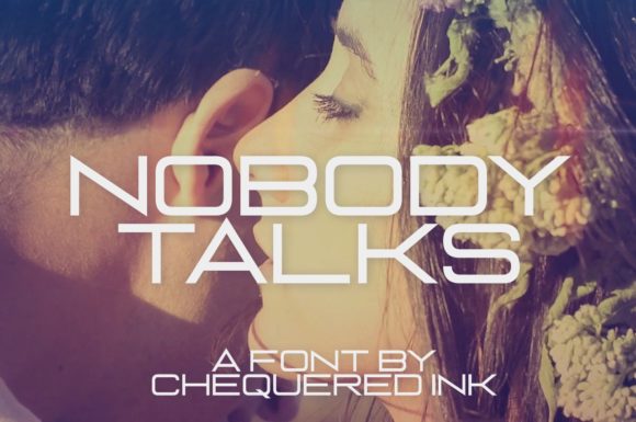 Nobody Talks: A Display Font for the Minimalist Web