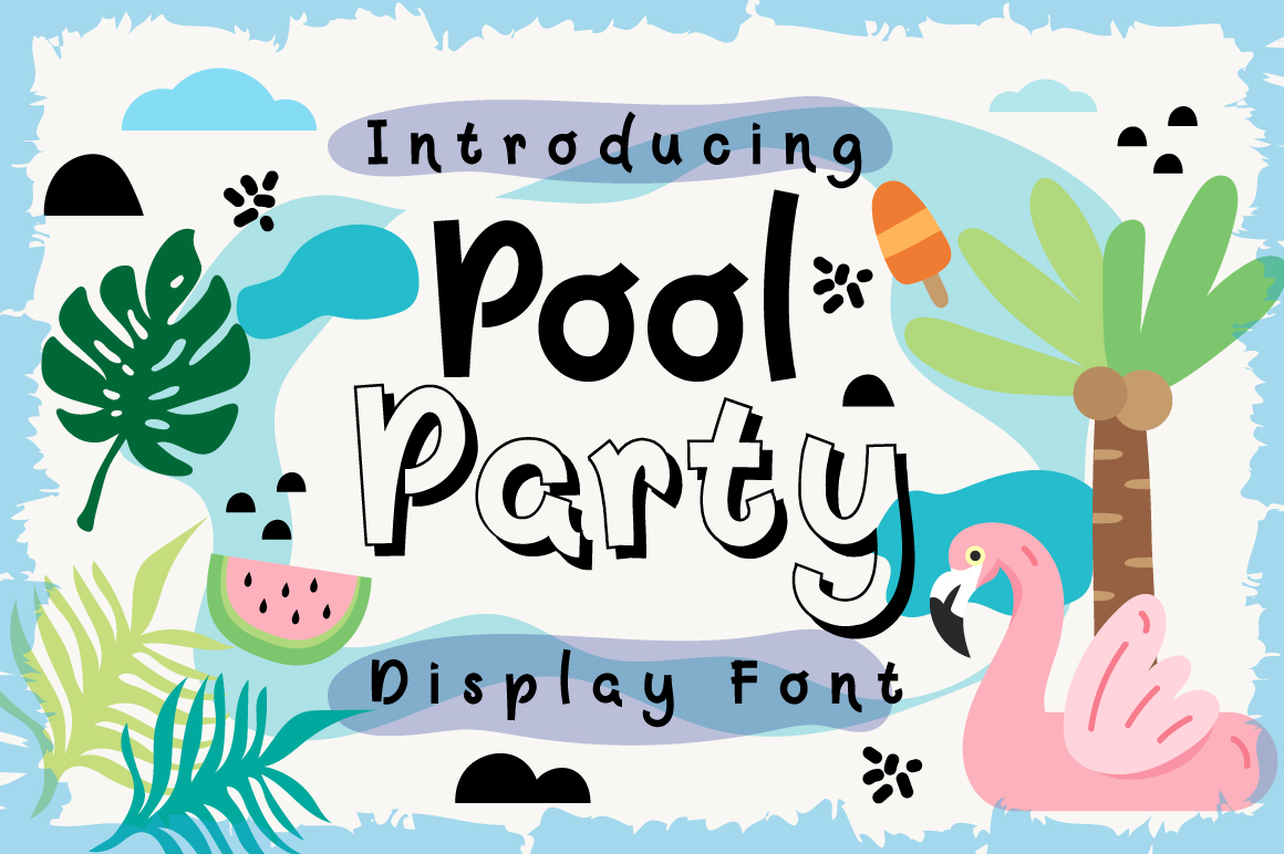 Pool Party: A Handwritten Font for Engaging Web Design