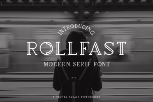 Rollfast: A Versatile Serif Font for Crafters and Designers