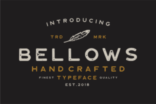 Stunning Bellows Font for Eye-Catching Brand Content