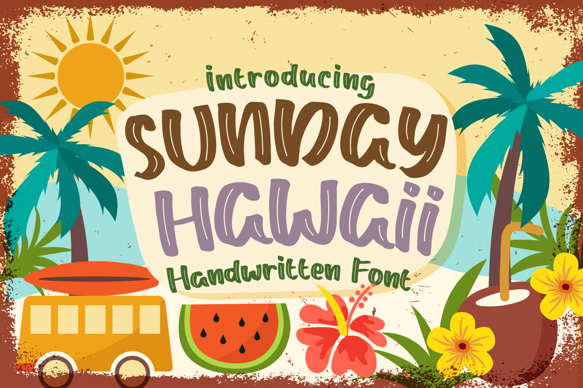 Summer Vibes with Sunday Hawaii: A Perfect Font for Web Design