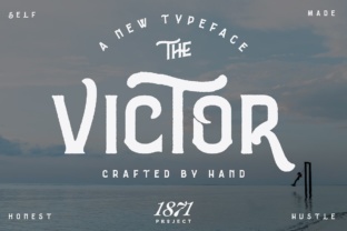 Unveiling The Victor: A Versatile Typeface for Creative Projects