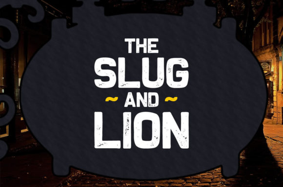 Using The Slug and Lion Font in Real Branding Projects